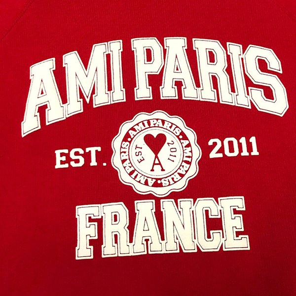 アミ パリス FRANCE スウェットシャツ スーパーコピー aml22433